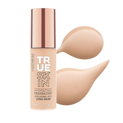 Catrice | True Skin Foundation 07 & Prime & Fine Dewy Glow Spray Bundle | Full Coverage Makeup | Vegan & Cruelty Free