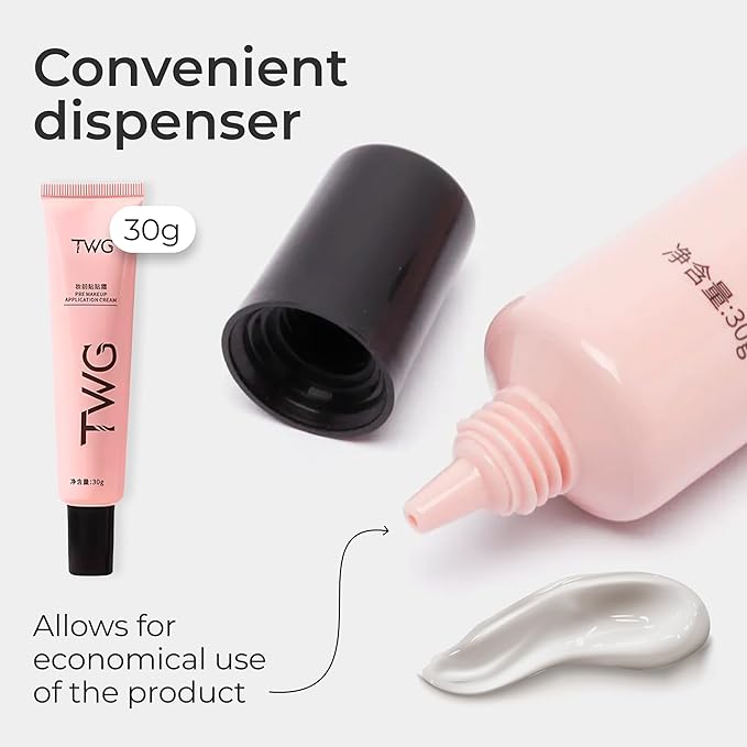 Pore-Refining Face Primer BB Cream and Moisturizing Lotion for Long-Lasting Makeup and Skincare