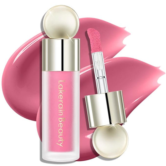 Liquid Blush, Natural Matte Velvet Finish, Soft Cream Liquid Face Blush for Cheeks, Skin Tint Rubor Makeup, Long Lasting Lightweight Blendable (#02 Peach Pink)