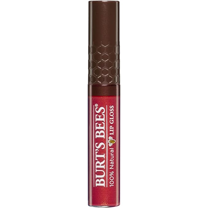 Burt's Bees 100% Natural Moisturizing Lip Gloss, Evening Glow - 1 Tube (Pack of 2)