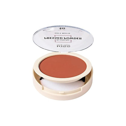 Soft Matte Pressed Powder, Blurring Poreless Face Powder Makeup, Medium Coverage Setting Powder Infused with Salicylic Acid & Niacinamide, Clean Beauty (Mocha, 0.28 Ounce)
