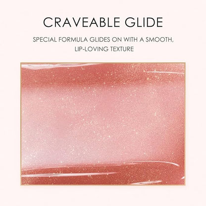 CATKIN Tinted Lip Balm Glitter Lip Stain Ultra Hydrating Lip Moistrurizer Chapstick with Vitamin E Nourishing For Cracked & Dry Lips 0.12 oz C12 Sirius - Golden Brown