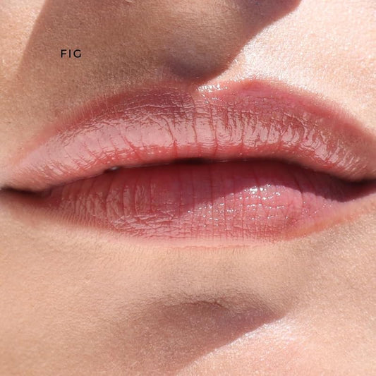 Organic Lip Stain | Vegan + Cruelty Free | Long Lasting, Toxic Free | 2 Colors choose from "Fig" or "Pomegranate", .30 oz (Fig), River Organics Zero Waste Makeup, Plastic Free