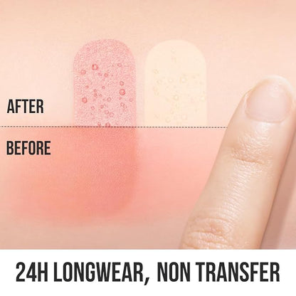 Soft Focus Loose Setting Powder, Waterproof, Matte, Oil Control, Shine Free, Talc-Free Face Powder Makeup, 24H Longwear Finishing Powder, 02 Translucent For Oily