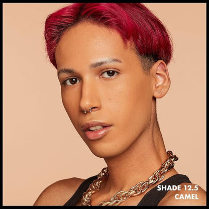 NYX PROFESSIONAL MAKEUP Can't Stop Won't Stop Foundation, 24h Full Coverage Matte Finish - Camel