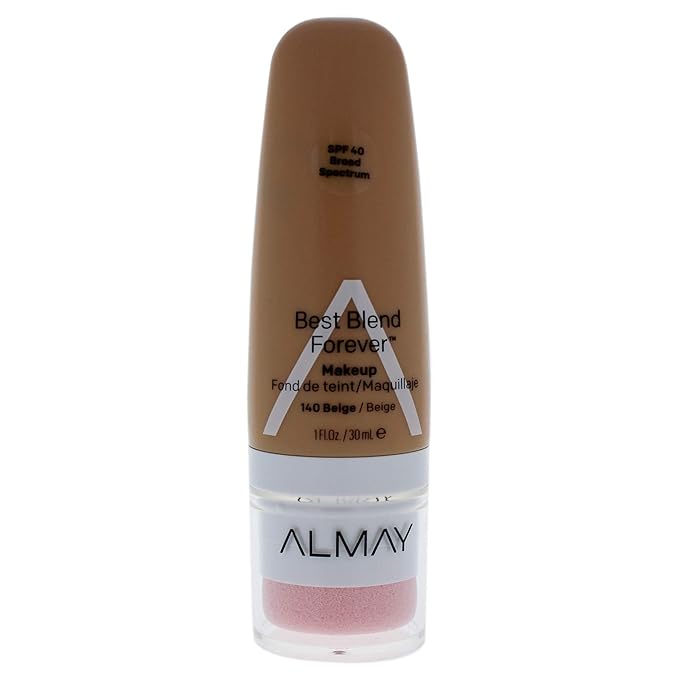 Almay Best Blend Forever Foundation, Beige, 1 fl. oz., SPF 40 Broad Spectrum