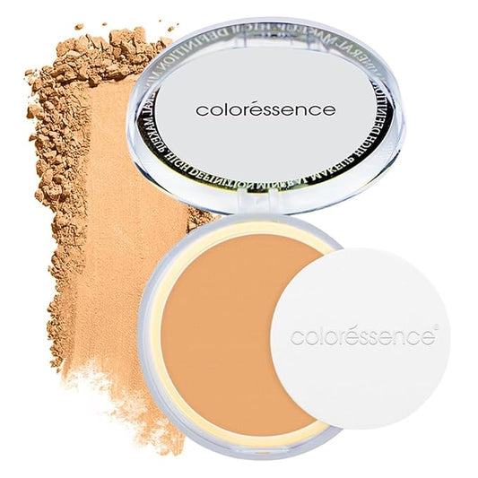 Color-essence Perfect Tone Compact Powder, Matte Setting Powder, Ivory Beige, 10 Gram