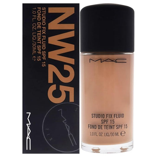 MAC Studio Fix Fluid SPF 15 - NW25 Foundation Women 1 oz