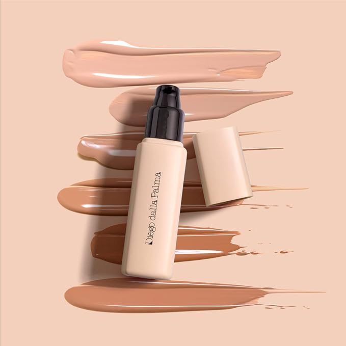 Diego dalla Palma Nudissimo - Soft Matt Foundation - Oil-Free And Oil-Absorbing, Light Fluid Texture - Conceals Imperfections And Ensures A Natural Matte Finish - 248W Pottery Beige - 1 Oz