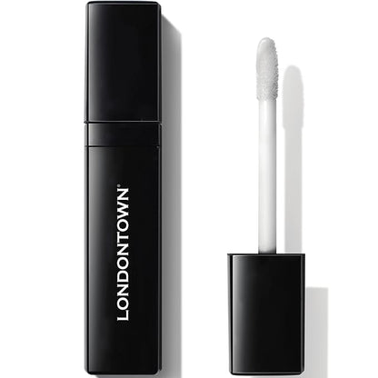 LONDONTOWN Volumizing Plumping Lip Serum Clear High Shine Hydrating Non-Sticky Lightweight Lip Booster with Peptides and Hyaluronic Acid