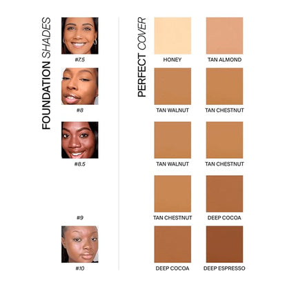 Ofra Cover Concealer Tan Almond 5 ml - Tan Shade with Warm Undertones Natural Finish Liquid Concealer - Hydrating, Smoothing, Blendable and Face Makeup and Under Eye Color Corrector for Dark Circles