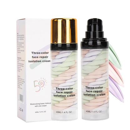 Hydrating Face Primer for Makeup, One Step Color Corrector Isolation Cream, Makeup Primer for Face, Skin Tone Correcting Oil-Control, Long Lasting Foundation Primer, Pore Minimizer for Flawless Skin