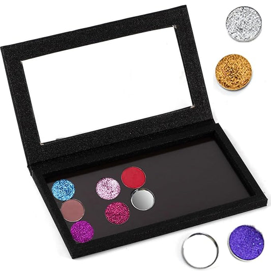 VANANA Empty Magnetic Palette, Makeup Storage Tool for Eyeshadow Powder Highlighter, Keeps Pans Safe Travel Portable