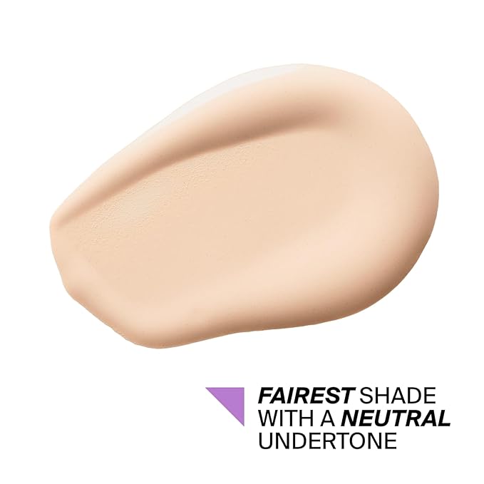 Absolute Cover Foundation #0 | Liquid Medium Coverage Foundation with Natural FInish | Oil-Free Face Makeup | Fairest Shade with Neutral Undertone | 1oz/30ml
