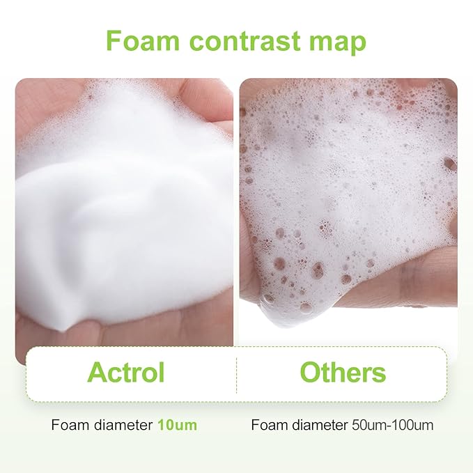 Eyelash Cleanser Concentrate 100ml Aloe Professional Lash Shampoo Foaming Cleanser Paraben & Sulfate Free Non-lrritating Wash for Extensions Lashes with Salon Home Care-Makes 20 Bottles
