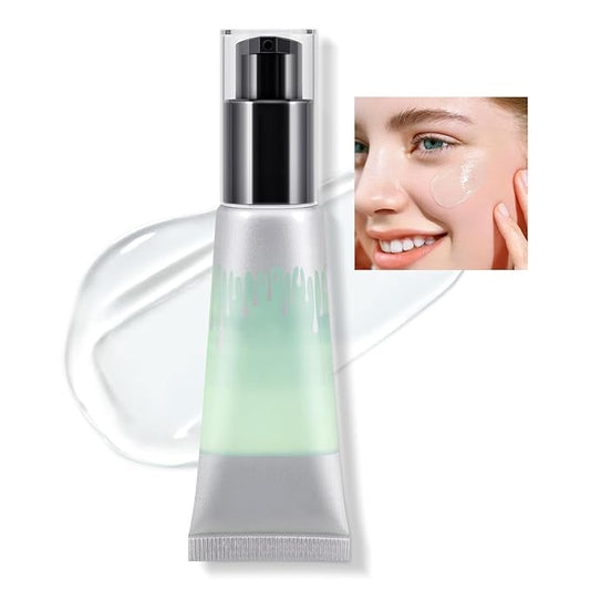 Boobeen Moisturising Makeup Base, Long Lasting Gel Face Base, Evens and Brightens Skin Tone, Grips Makeup Gel Primer for Face