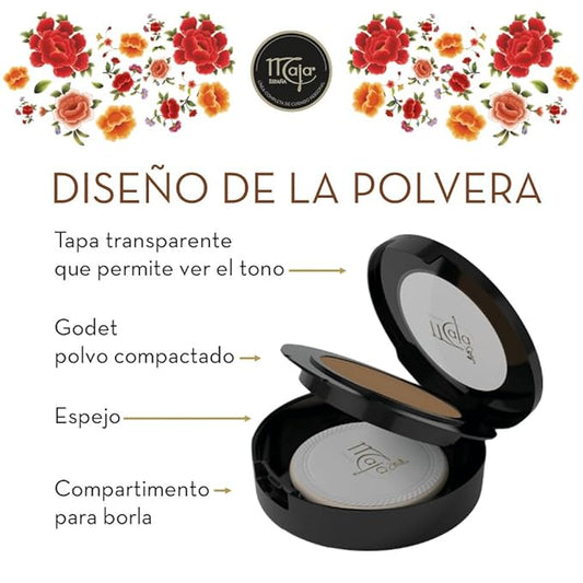 Maja Compact Cream Powder, Arabesco, 0.53 Ounce