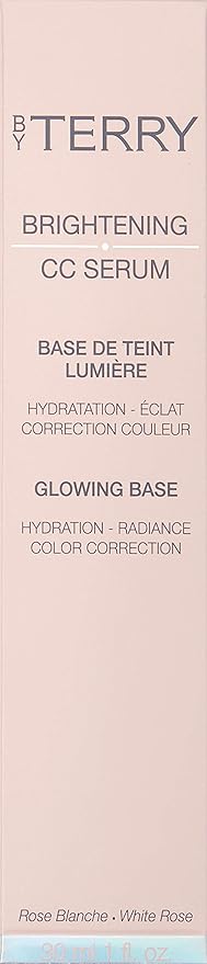 By Terry Brightening CC Serum, Hydrating, Brightening, Illuminating & Color Correcting Skin Primer For Your Face, Sunny Flash, 1 fl oz