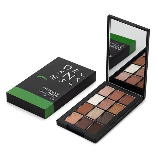 Eyeshadow Palette Makeup Kit, Highly Pigmented Waterproof Matte Shimmer with Long-Lasting Eye shadow, 12 Colors Natural Nude Makeup Palettes Travel Friendly Size