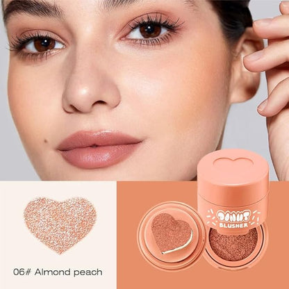 Liquid Blush with Heart Shaped Applicator, Natural Long Lasting, Light and Airy Makeup for Women (6)