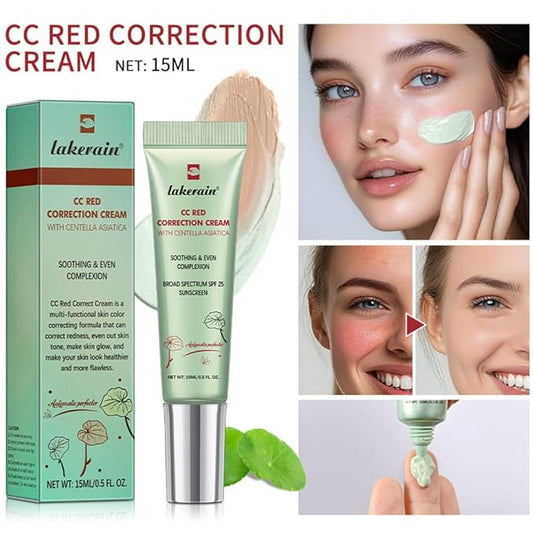 Color Correcting CC Cream with Centella Asiatica (Green, 01)