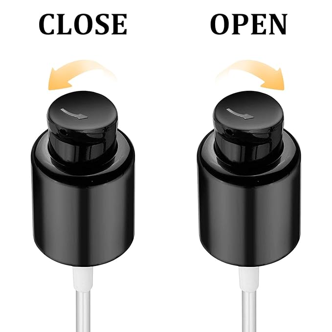2PCS Replacement Foundation Pump Makeup Pump Dispenser Compatible with Estee Lauder Foundation Bottles Fits MAYBLLINE and MAC Bottles