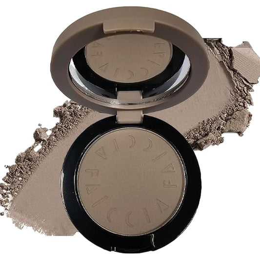 Cool Toned Contour Palette with Mirror, Taupe Grey Contour Powder for Pale Light Cool Toned Skin, Nose Contouring Bronzer Powder