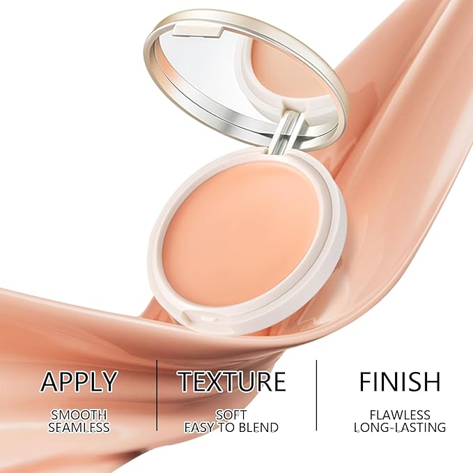 Concealer Cream Palette Correct Conceal Flawless Foundation Makeup Medium to Full Coverage, 02