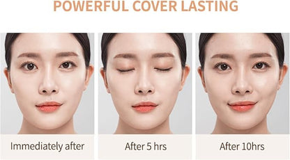 Velvet Makeup Foundation 30ml, Light Beige for Fair to Light Skin - Korean Skincare & Makeup, Long Lasting Base with Natural Matte Finish, Weightless Texture, Skin-Enhancing (Light Beige)