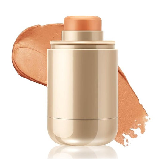Boobeen Contouring Stick, Cream Matte Foundation Concealer Makeup, Contour, Highlight and Concealer, Longwear Contour Foundation Face Stick, Flawless