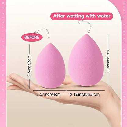 Max Factor Pan Stik Foundation 012 True Beige (Pack of 2) with S.O.S Beauty Blender (Pack of 3) bundle