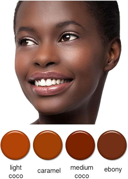 4pc DARK Complexion Professional Airbrush Cosmetic Makeup Set 1/2 oz bottles