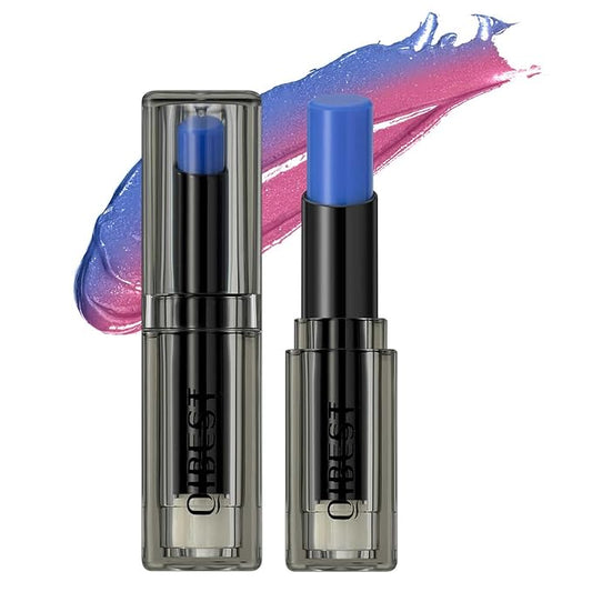 PH Adjusting Lip & Cheek Tint – Temperature Color Change Instaph Lipstick, Hydrating & Long-Lasting, Natural Glow Blush & Lip Color, Buildable, Non-Sticky, Moisturizing Lip & Cheek Stain (Blue)