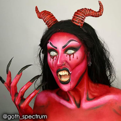 Mehron Makeup CreamBlend Stick | Face Paint, Body Paint, & Foundation Cream Makeup | Perfect for Halloween .75 oz (21 g) (Really Bright Red)