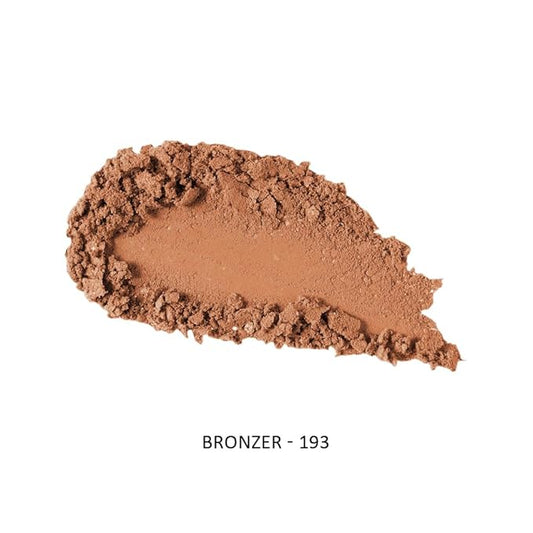 LB Powder Bronzer – Pressed Bronzer Powder – Natural Tan Face Bronzer – Radiant Matte Finish – Warm Tone Matte Bronzer Powder for Contouring and Highlight – Natural Sunkissed Look