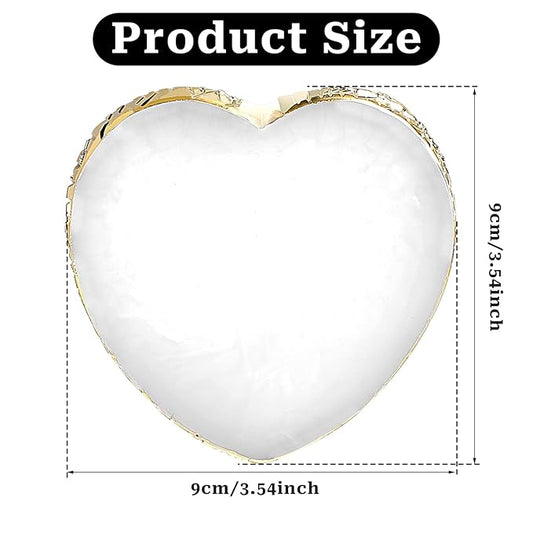 Resin Nail Art Palette Nail Mixing Palette Nail Art Painting Mixed Color Palettes Gold Edge Nail Holder Display Board Cosmetic Mixing Nail Art Palette Tools