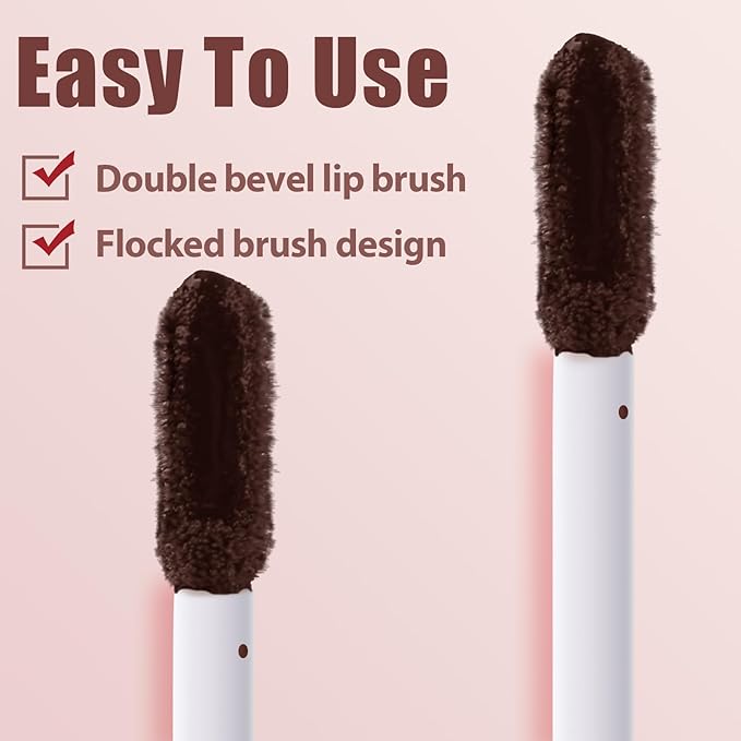 Hydrating Lip Gloss, High Shine for Plumper Looking Lips, Natural Gloss Finish with Moisturizing Texture, Long Lasting for Hours 21# DIRTY