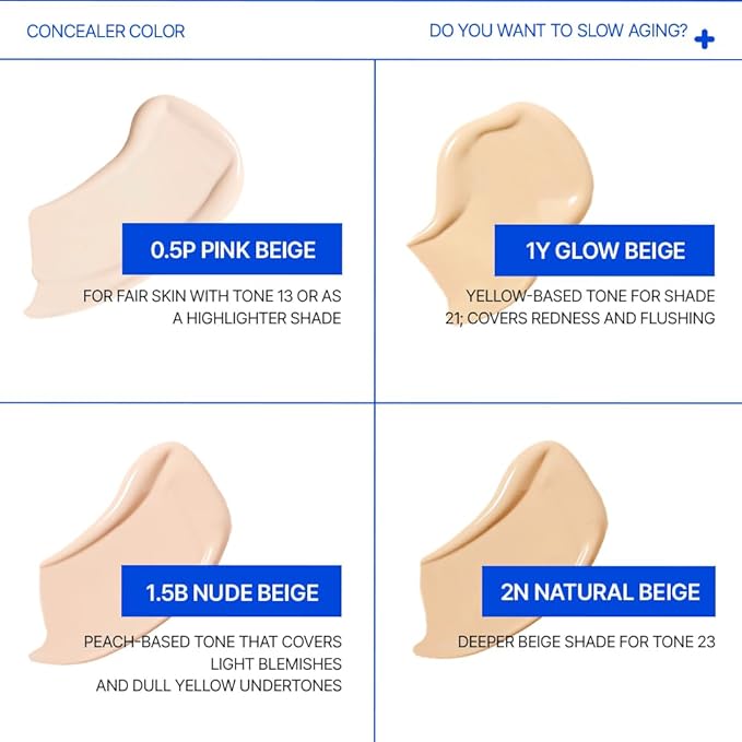 DERMA THIN CONCEALER 23 Years Old Dar Machine Concealer, Authentic Product, Domestic Shipping, #0.5 Pink Beige (#0.5 Pink Beige)