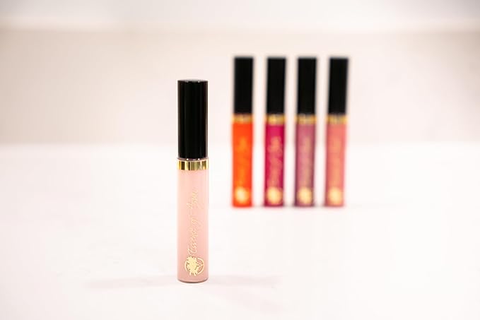 Essence Of Argan Inspiration Lip Gloss with Moroccan Argan Oil to Moisturize and Plump your Lips – Lip Care to Eliminate Dryness - Inspiration Matte Effect 0.25oz