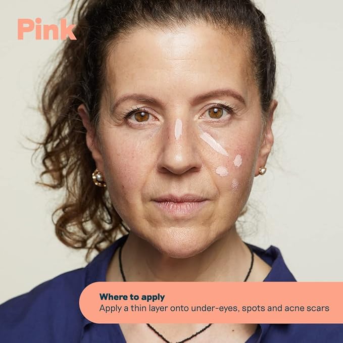 Exa Beauty - Natural High Fidelity Balancing Color Corrector | Cruelty-Free, Inclusive Clean Beauty (Pink, 0.25 oz | 7.4 ml)