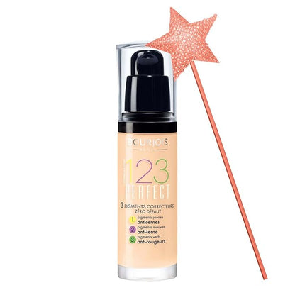 Bourjois Fond de Teint 123 Perfect Foundation for Women, # 51 Vanille Clair, 1 Ounce