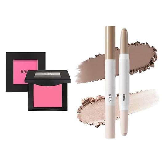 BBIA Last Blush (05 BERRY BLOSSOM) + Last Contour Stick (01 WARM DETAIL) BUNDLE SET