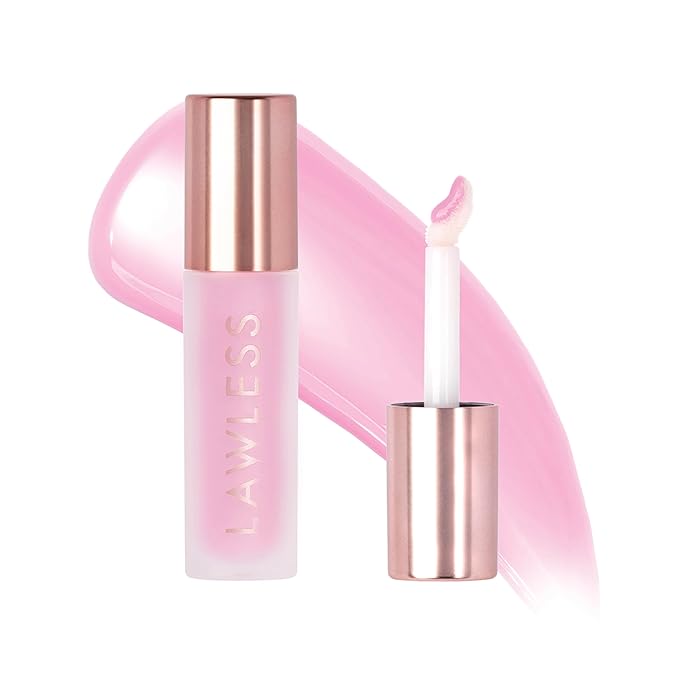Forget The Filler Lip Plumping Line Smoothing Gloss - Strawberry Milkshake