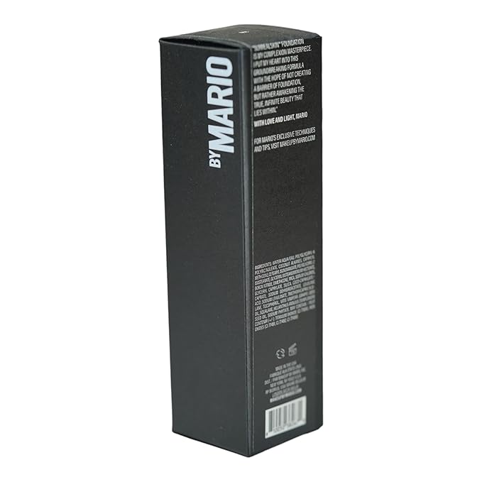 MAKEUP BY MARIO SurrealSkin Liquid Foundation, Liquid Formula, Vegan, Long-wearing coverage, Hydrating, Natural Finish, Size 30 mL (26N - dark with neutral undertone)