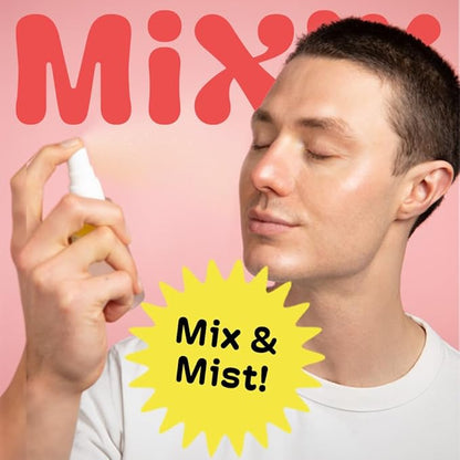MIXIK Deep Oil Cleanser Spray - Skin Care, Makeup and Sunscreen Remover, Alcohol Free Facial Oil Cleanser Wash, Eye Makeup Remover, Surfactant Free (80 ml (2.7 fl oz) Full Size)