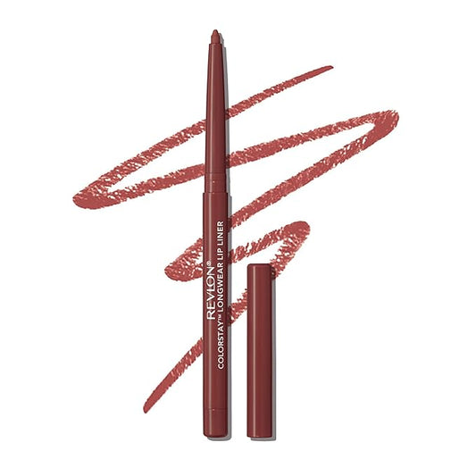 Revlon Colorstay Lip Liner with Built-In Sharpener, Valentine's Day Makeup Gifts for Women, Longwear Rich Colors, Smooth Application, 660 Mauve, 0.01 oz