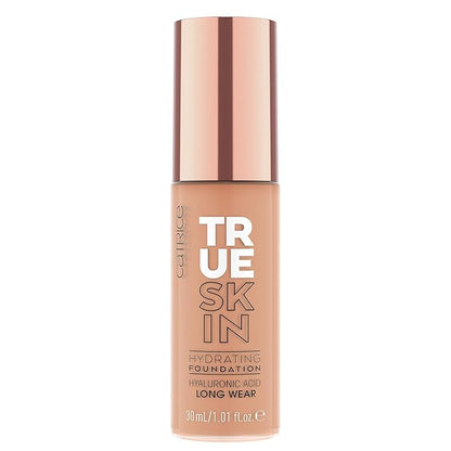 Catrice | True Skin Hydrating Foundation | Lightweight Buildable Coverage with Hyaluronic Acid and Watermelon Seed Oil | Vegan & Cruelty Free (065 | Warm Cinnamon)