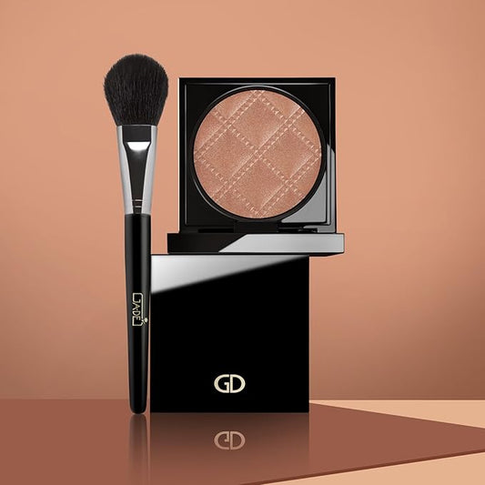 GA-DE Idyllic Soft Satin Bronzing Powder, 62 - Velvety Contour Makeup - Smooth and Creamy Bronzer Makeup - Blends Effortlessly and Evenly - 0.49 oz