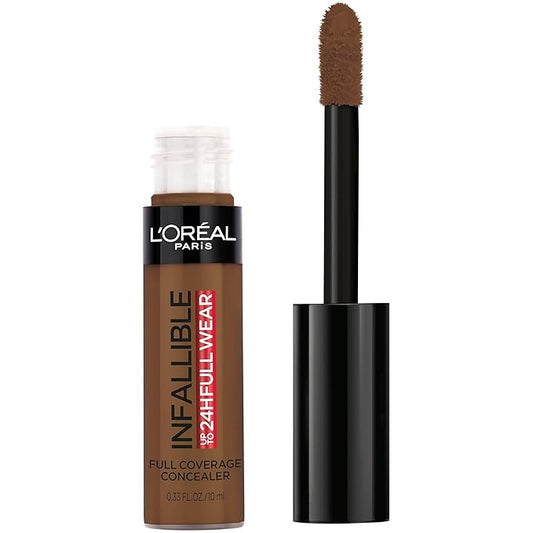 L'Oreal Paris Makeup Infallible Full Wear Waterproof Matte Concealer, Full Coverage, Truffle, 0.33 fl. oz.
