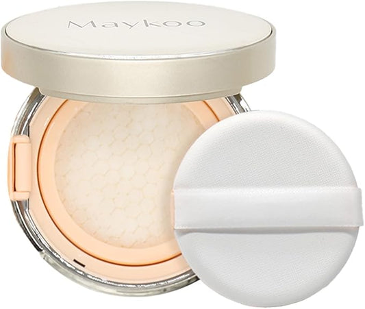 Face Oil Blotting Cushion Instead Of Oil Blotting Paper Sheets for Oily Skin, Oil Absorbing Liquid Cushion, Moisturizing & Smoothing Pores With Natural Tea Tree, Instant Oil control for Make Up
